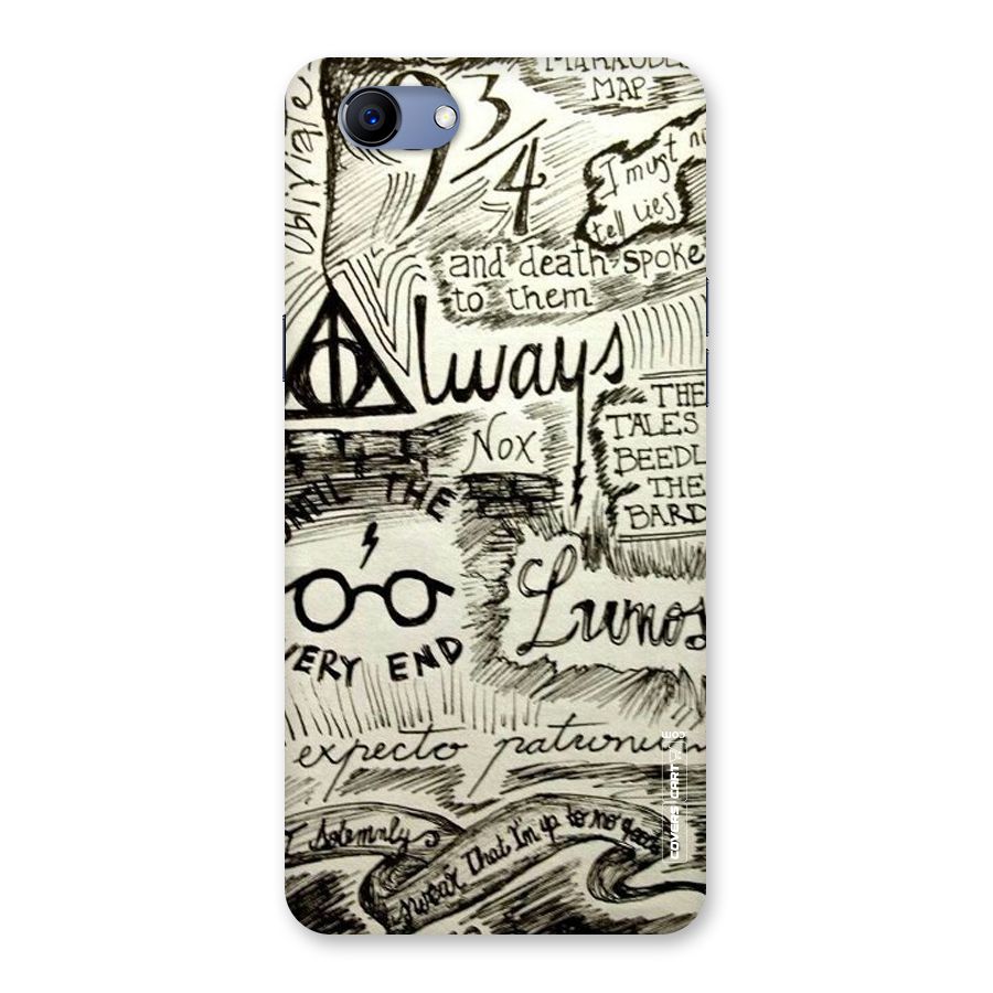 Doodle Art Back Case for Oppo Realme 1