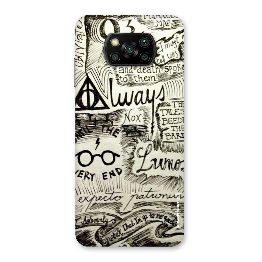 Doodle Art Back Case for Poco X3