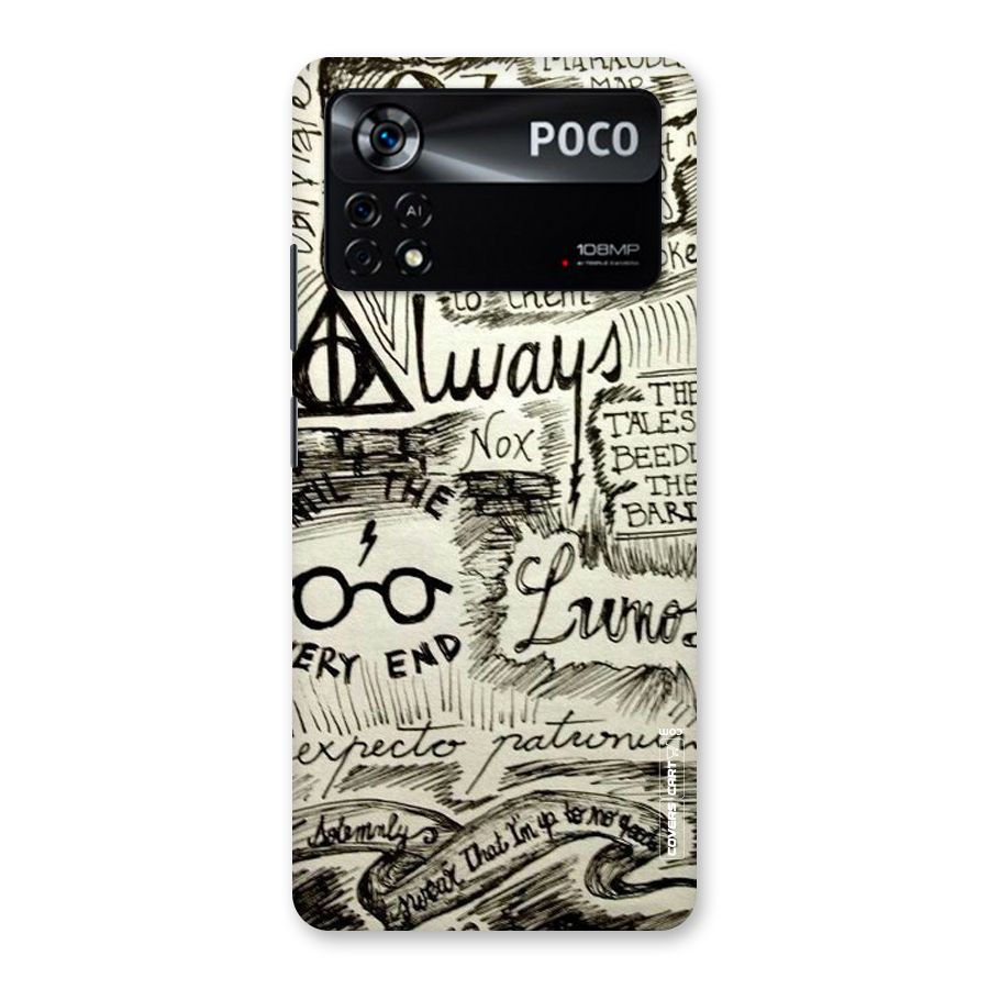 Doodle Art Back Case for Poco X4 Pro 5G