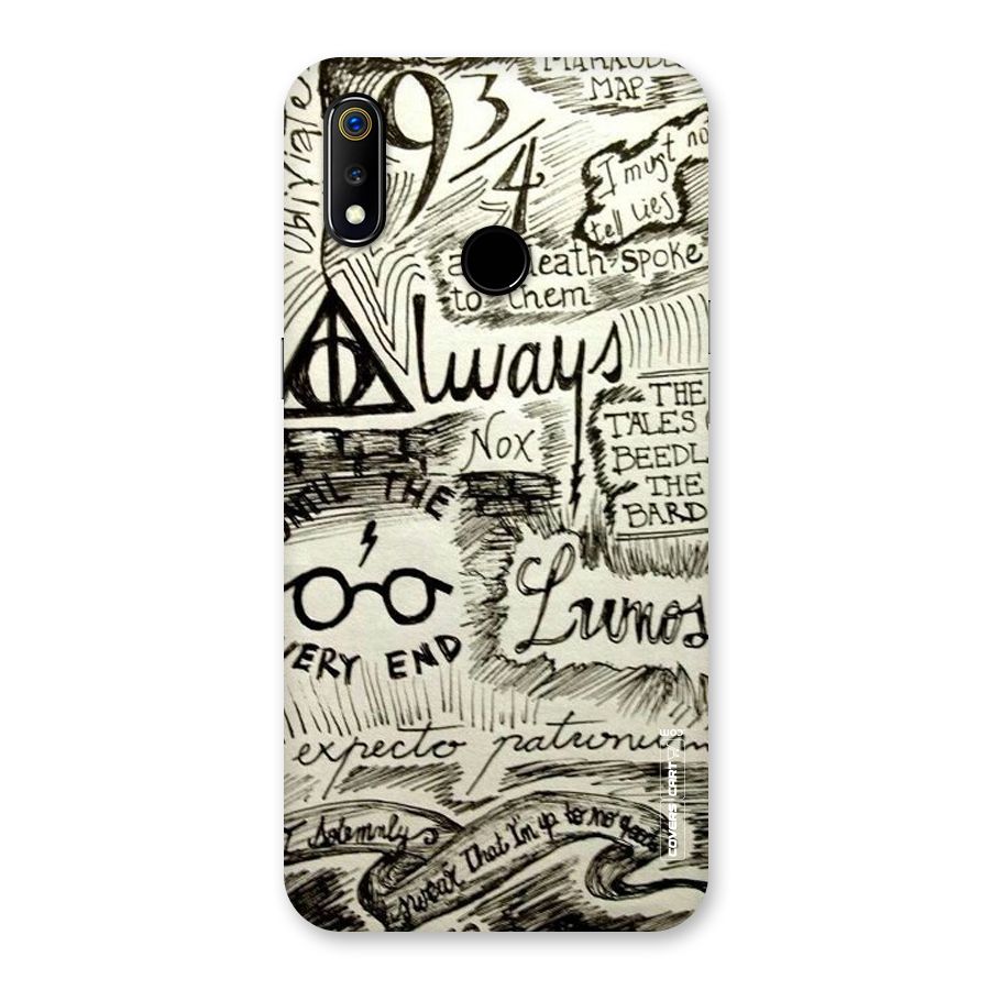 Doodle Art Back Case for Realme 3