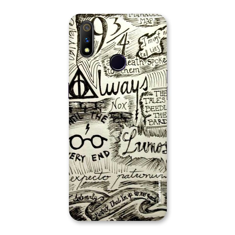 Doodle Art Back Case for Realme 3 Pro