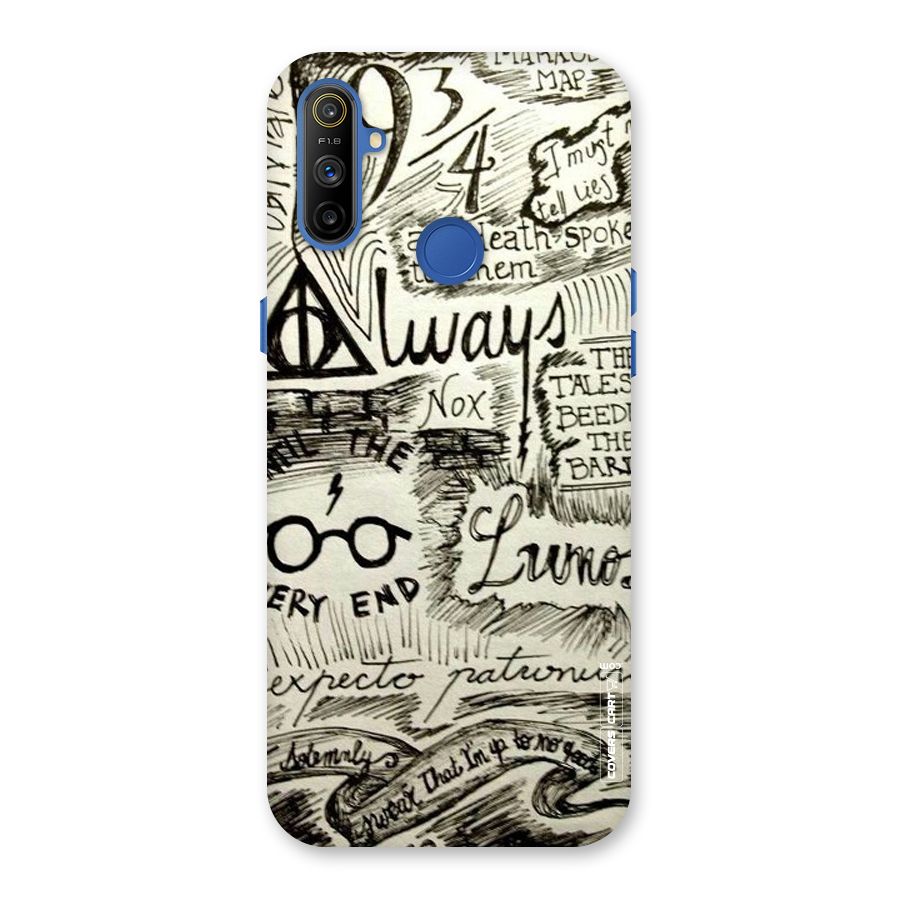 Doodle Art Back Case for Realme Narzo 10A