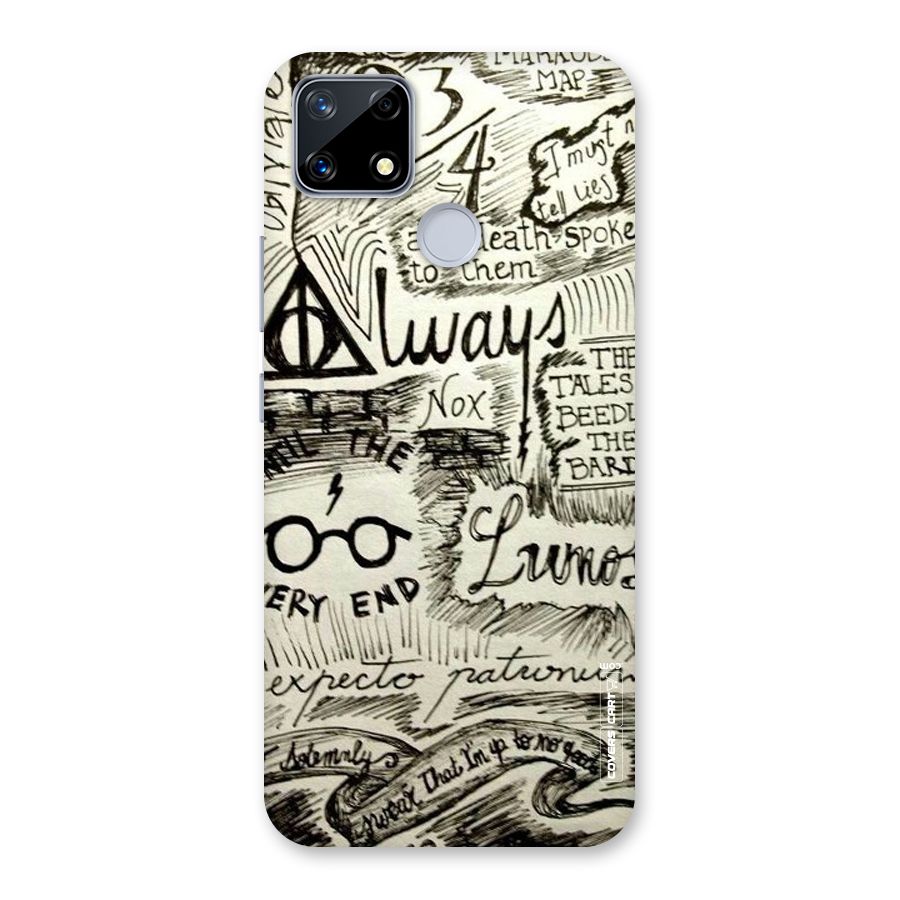 Doodle Art Back Case for Realme Narzo 20
