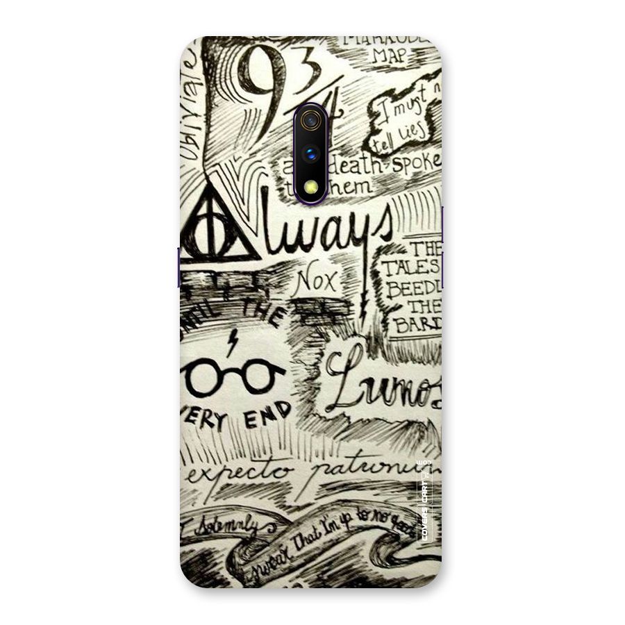 Doodle Art Back Case for Realme X