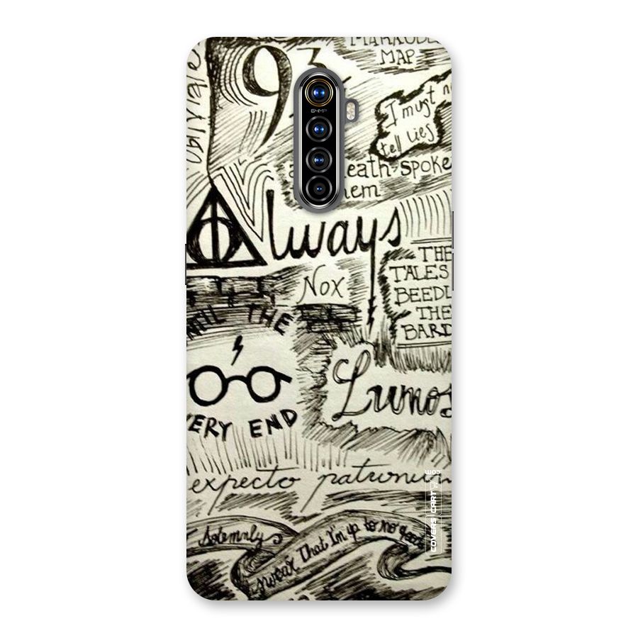 Doodle Art Back Case for Realme X2 Pro