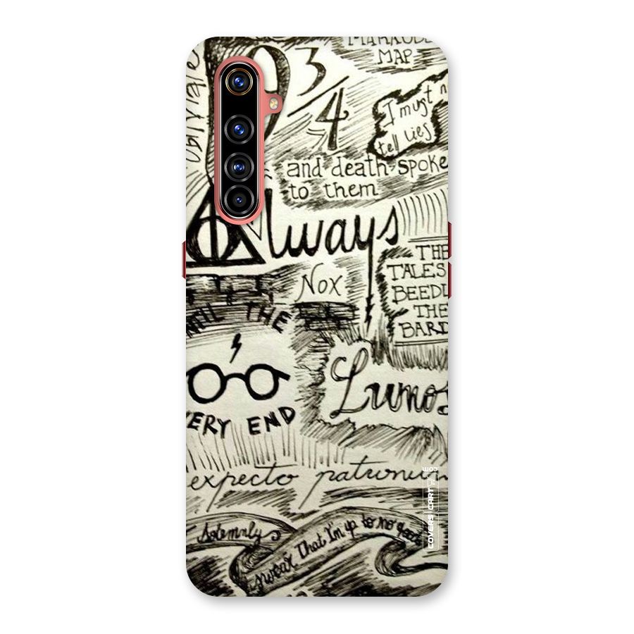 Doodle Art Back Case for Realme X50 Pro