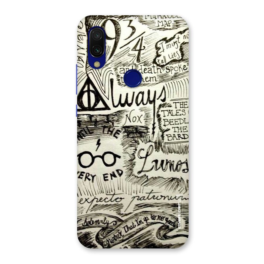 Doodle Art Back Case for Redmi 7