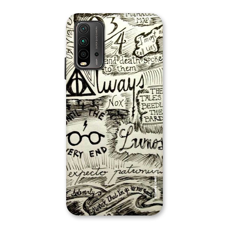 Doodle Art Back Case for Redmi 9 Power