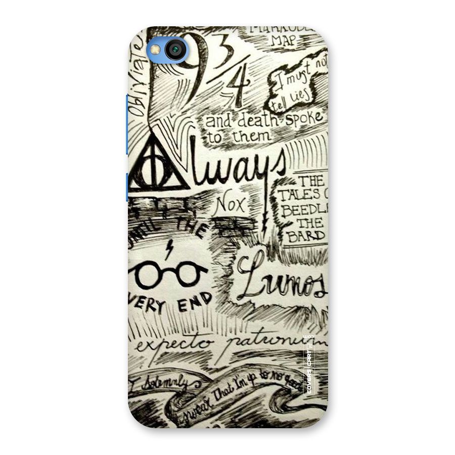 Doodle Art Back Case for Redmi Go