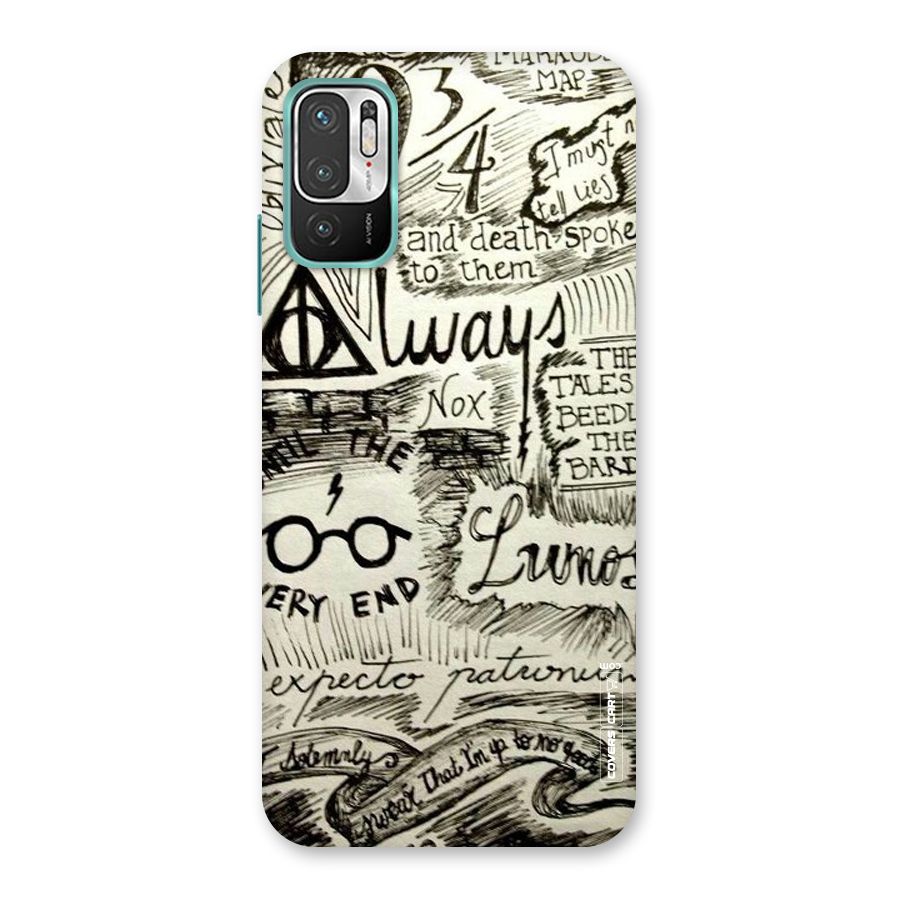 Doodle Art Back Case for Redmi Note 10T 5G