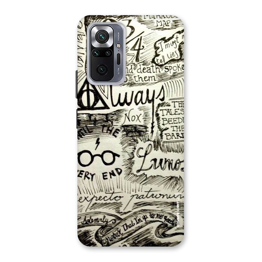 Doodle Art Back Case for Redmi Note 10 Pro