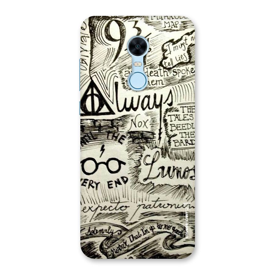 Doodle Art Back Case for Redmi Note 5