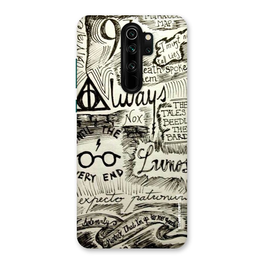 Doodle Art Back Case for Redmi Note 8 Pro