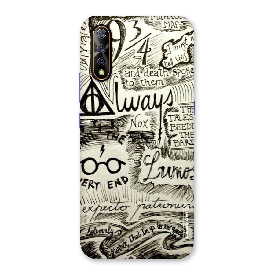 Doodle Art Back Case for Vivo S1