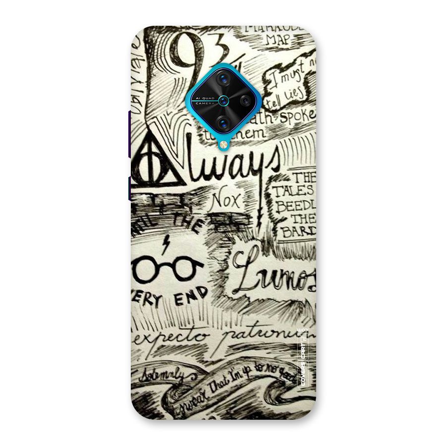 Doodle Art Back Case for Vivo S1 Pro