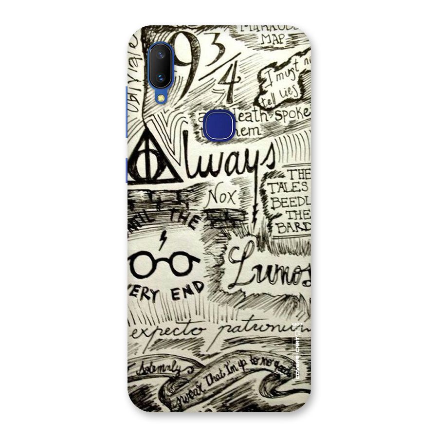 Doodle Art Back Case for Vivo V11