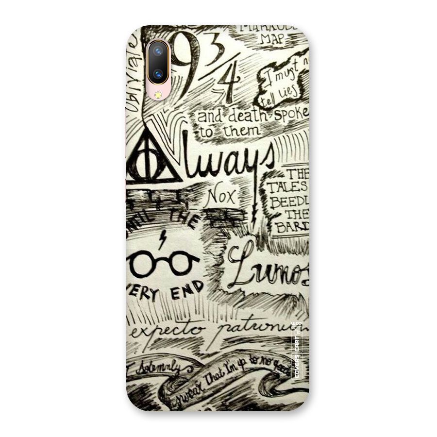 Doodle Art Back Case for Vivo V11 Pro