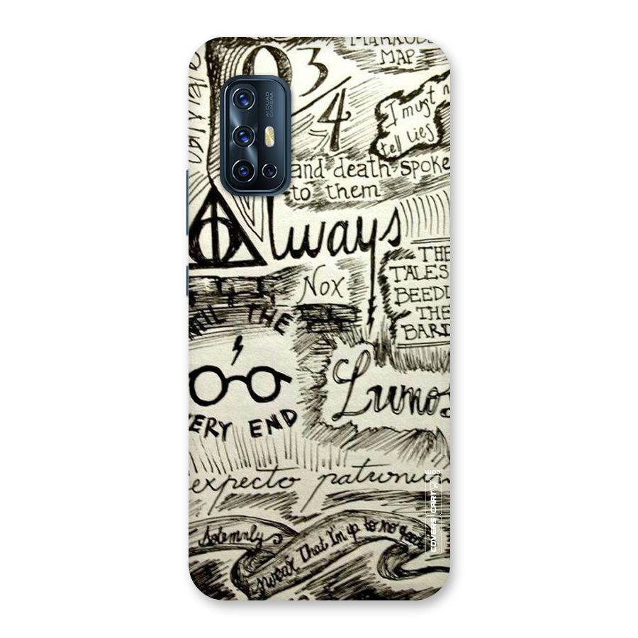 Doodle Art Back Case for Vivo V17