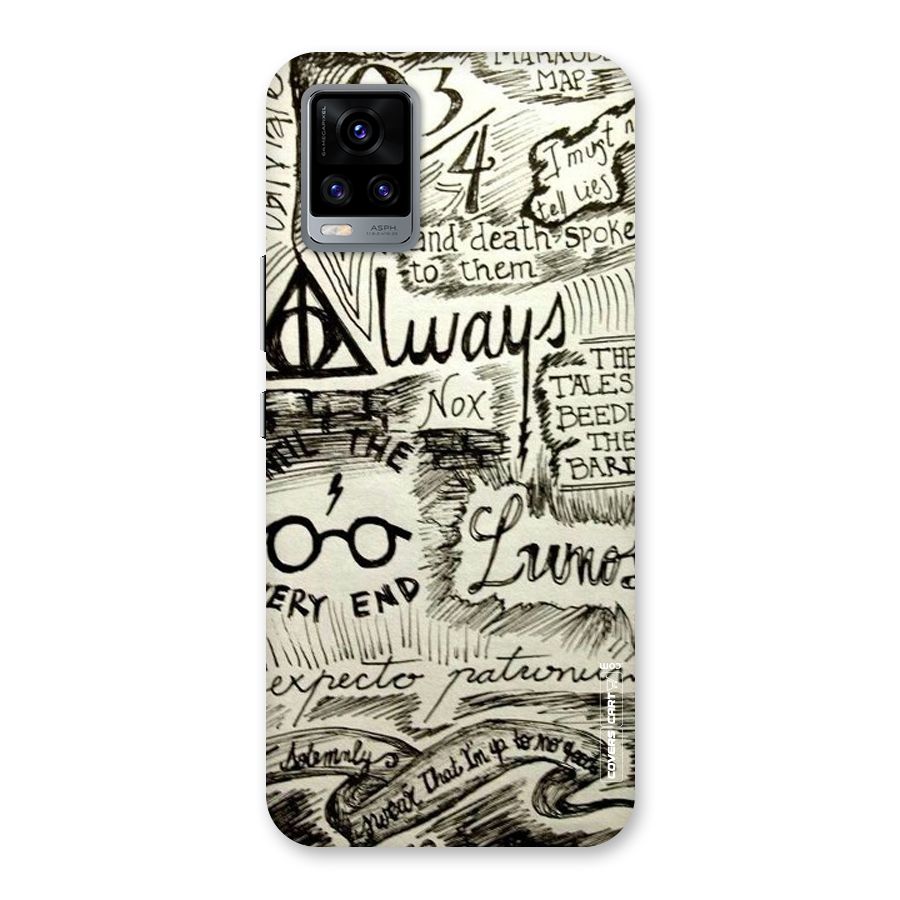 Doodle Art Back Case for Vivo V20