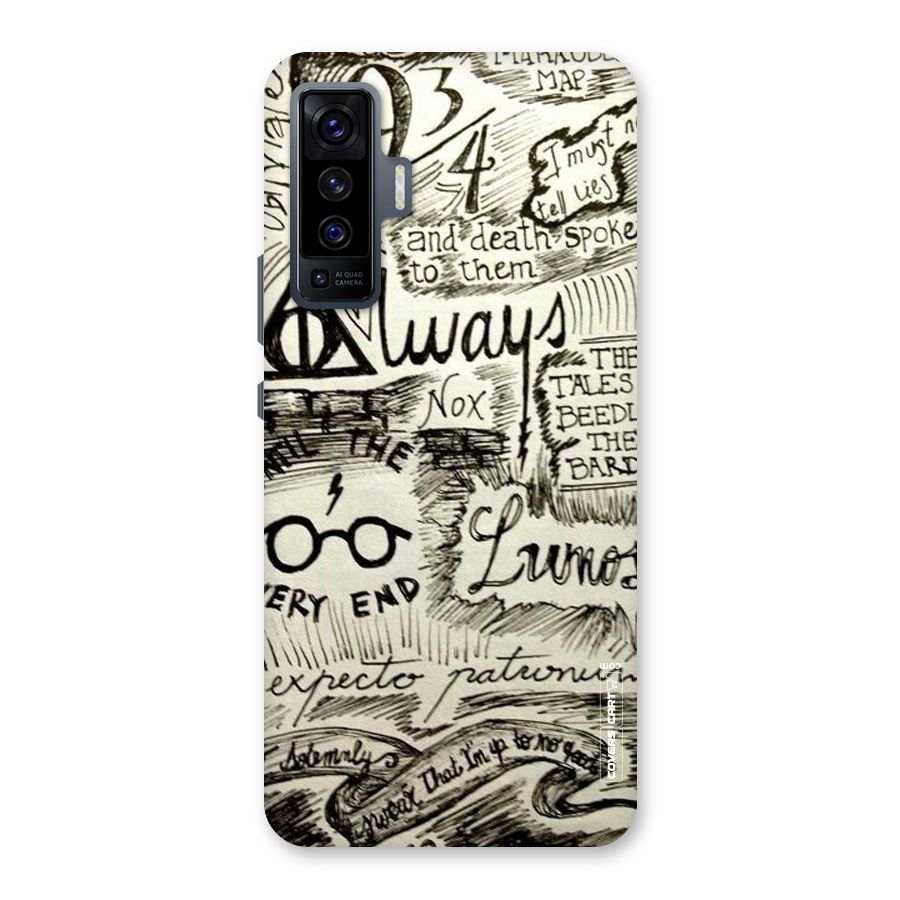 Doodle Art Back Case for Vivo X50