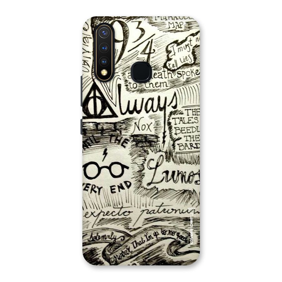 Doodle Art Back Case for Vivo Y19