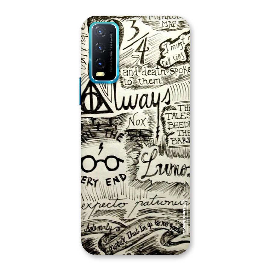 Doodle Art Back Case for Vivo Y20G