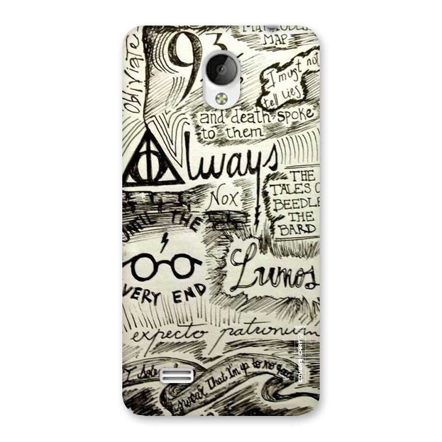 Doodle Art Back Case for Vivo Y21