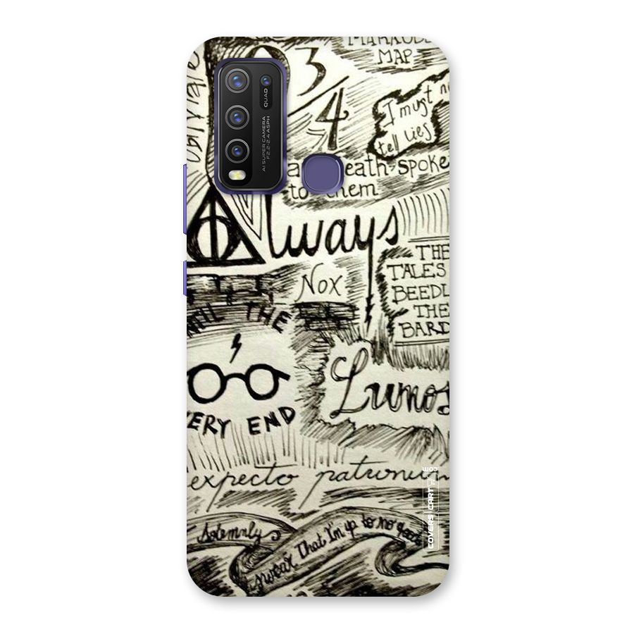Doodle Art Back Case for Vivo Y50