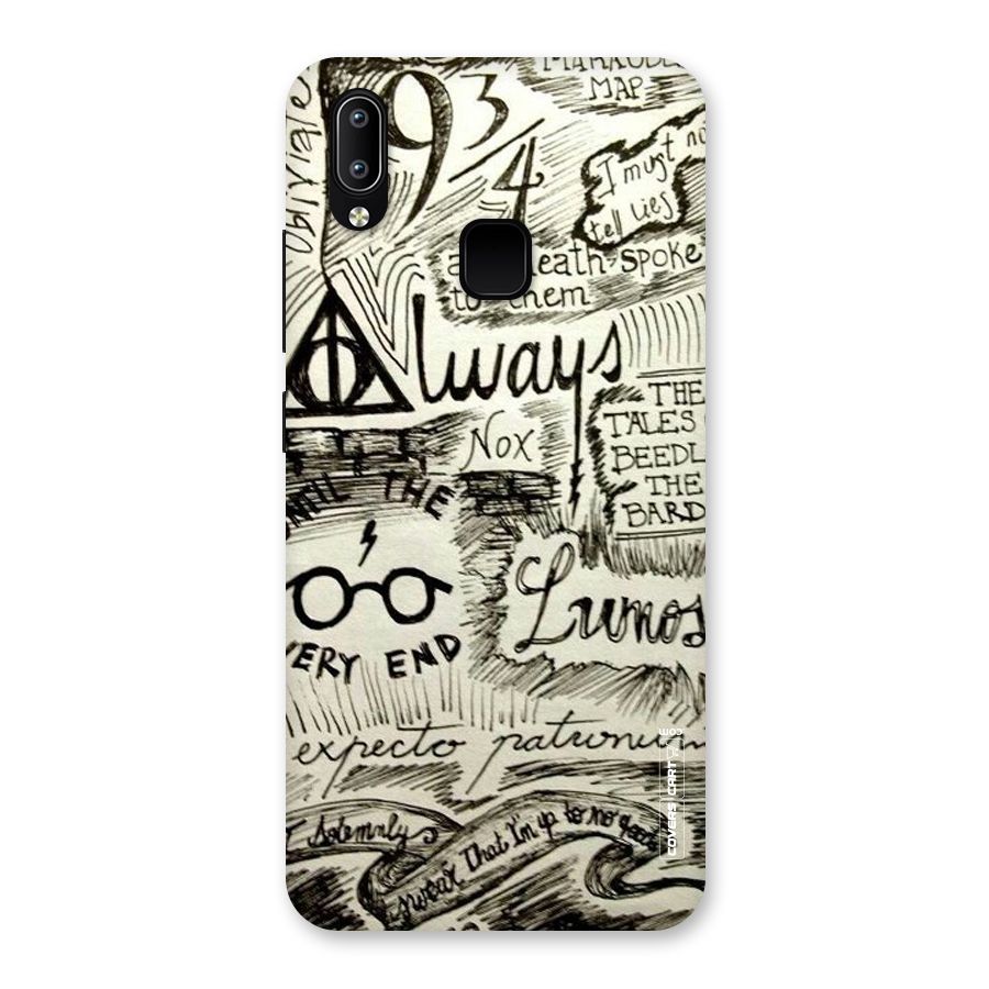 Doodle Art Back Case for Vivo Y93