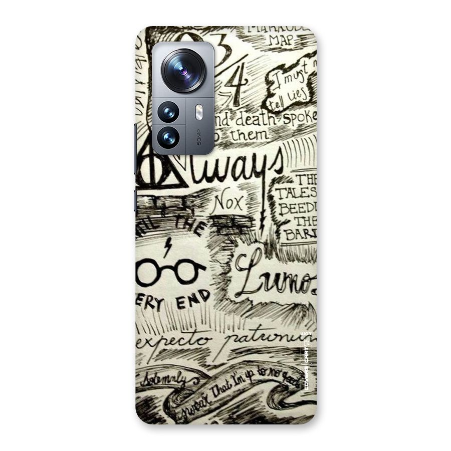Doodle Art Back Case for Xiaomi 12 Pro