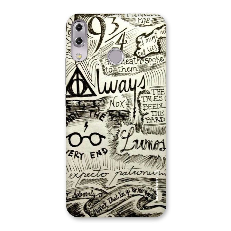 Doodle Art Back Case for Zenfone 5Z
