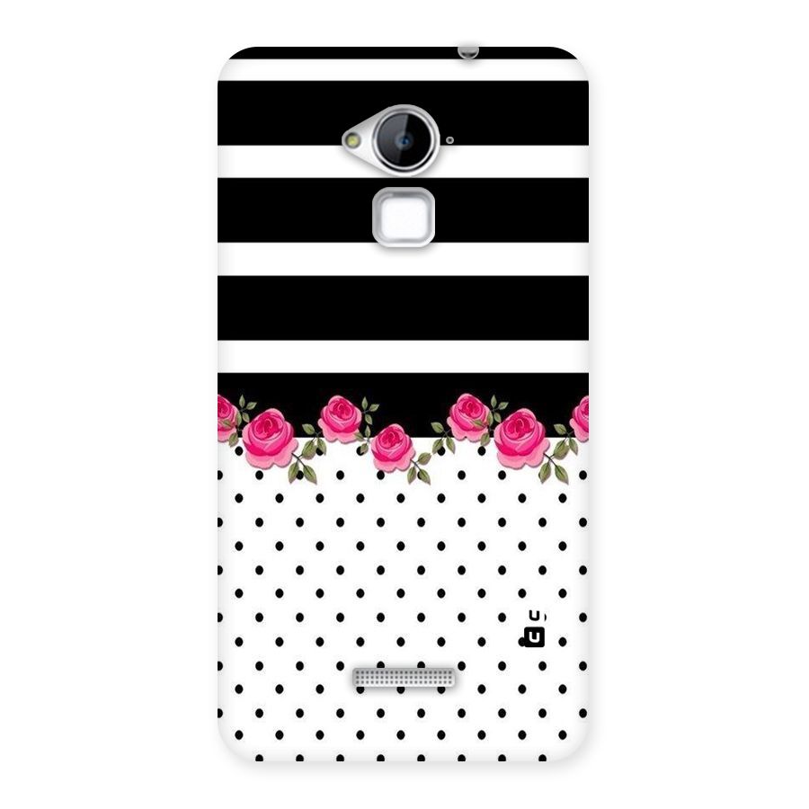 Dots Roses Stripes Back Case for Coolpad Note 3