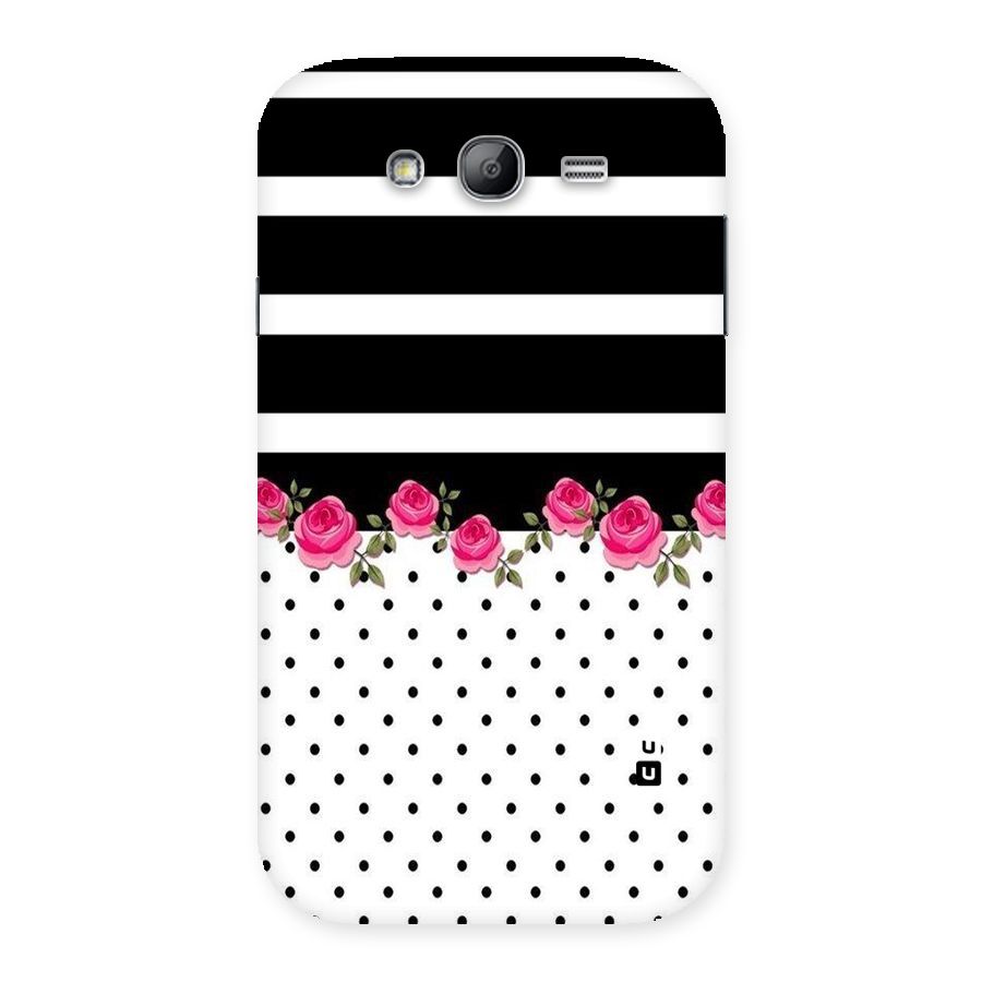 Dots Roses Stripes Back Case for Galaxy Grand Neo Plus