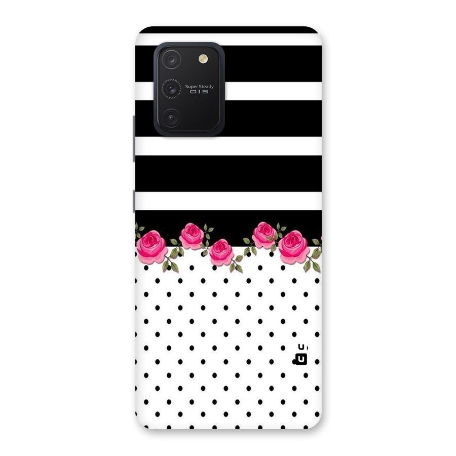 Dots Roses Stripes Back Case for Galaxy S10 Lite
