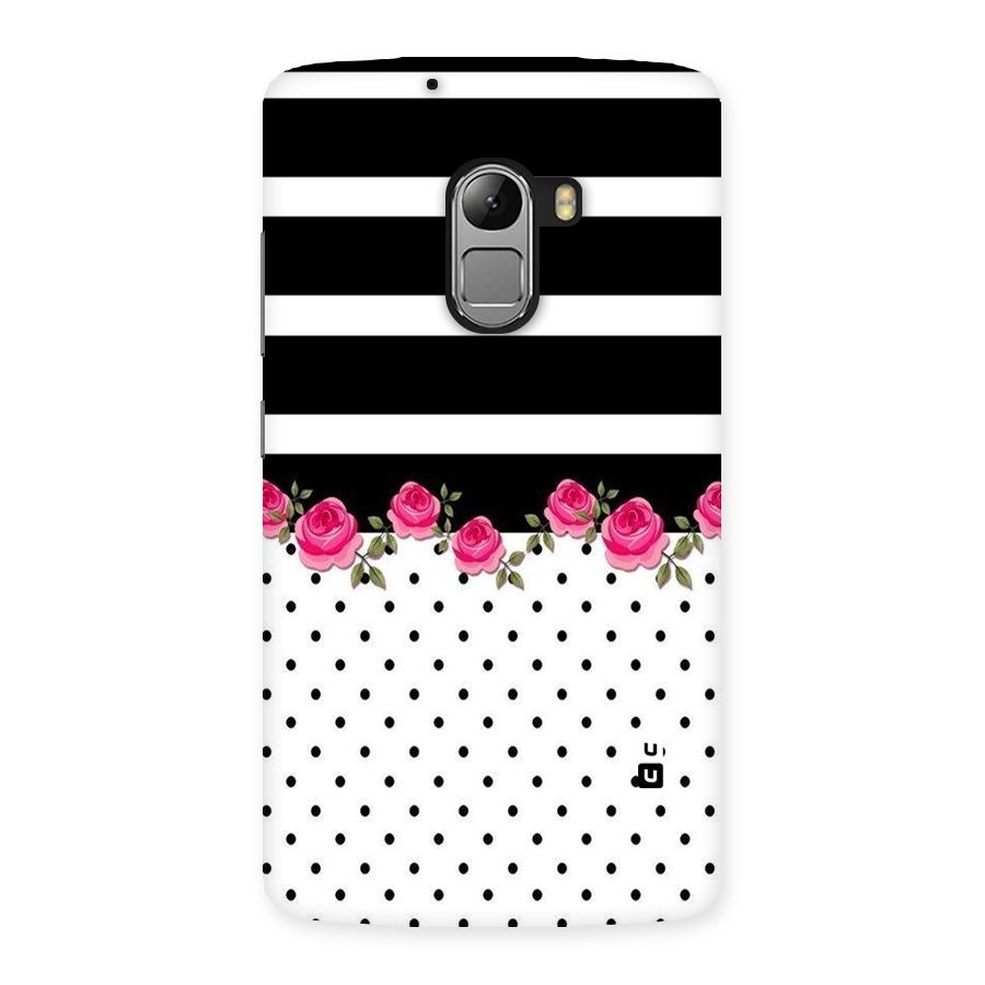 Dots Roses Stripes Back Case for Lenovo K4 Note