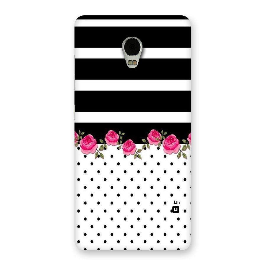 Dots Roses Stripes Back Case for Lenovo Vibe P1