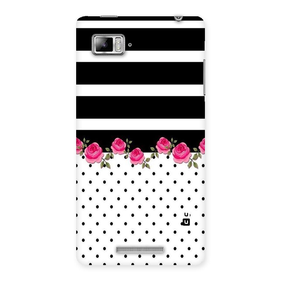 Dots Roses Stripes Back Case for Lenovo Vibe Z K910