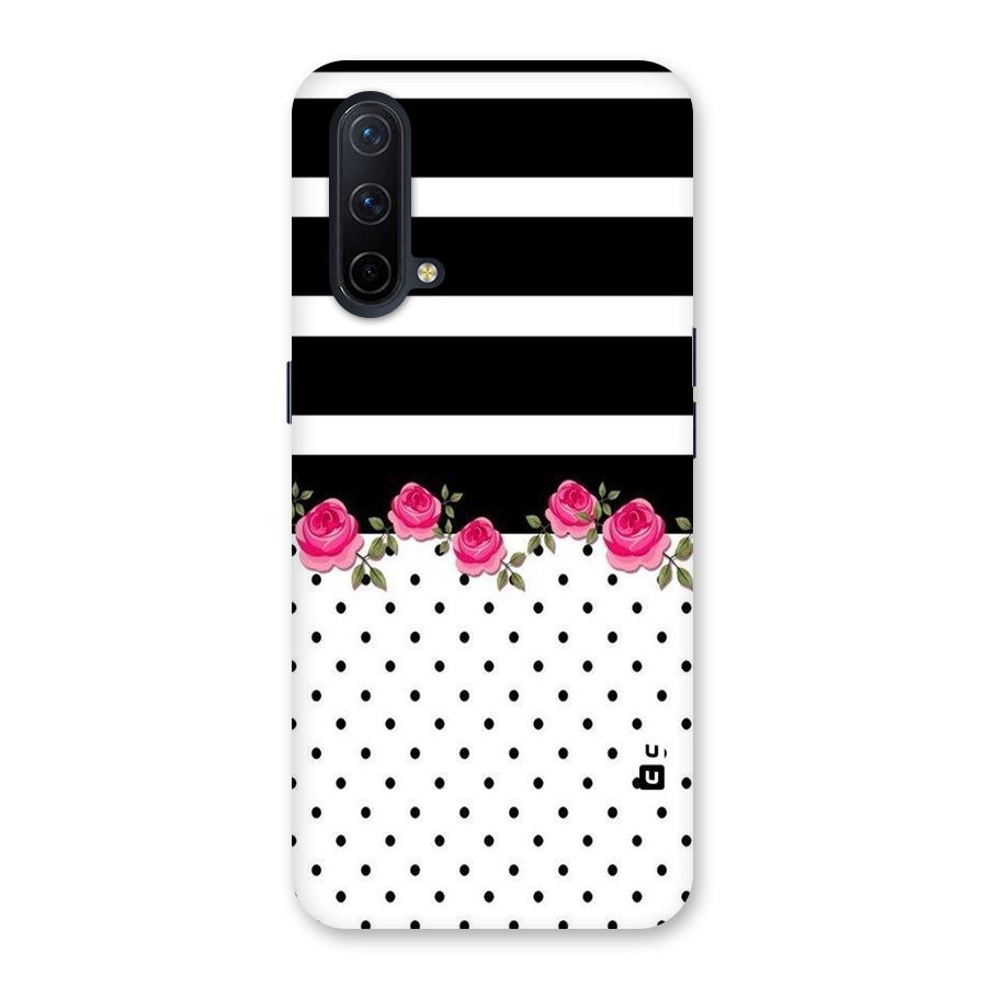 Dots Roses Stripes Back Case for OnePlus Nord CE 5G