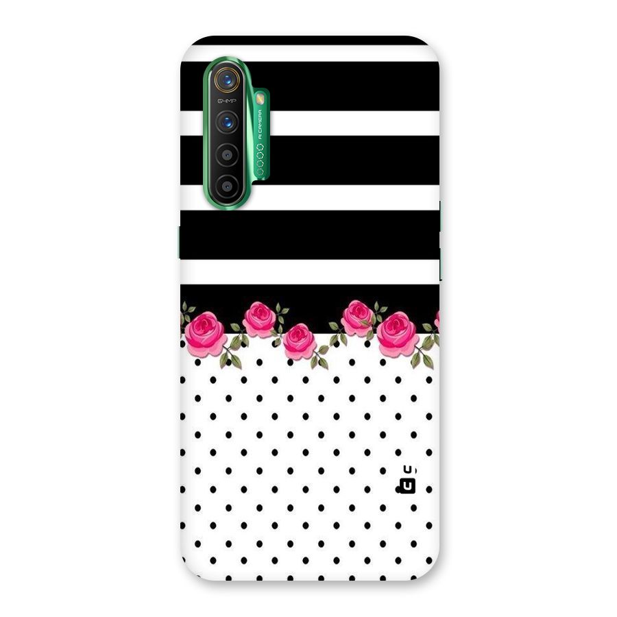 Dots Roses Stripes Back Case for Realme X2