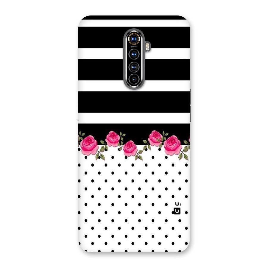 Dots Roses Stripes Back Case for Realme X2 Pro