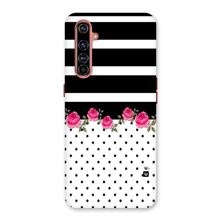 Dots Roses Stripes Back Case for Realme X50 Pro