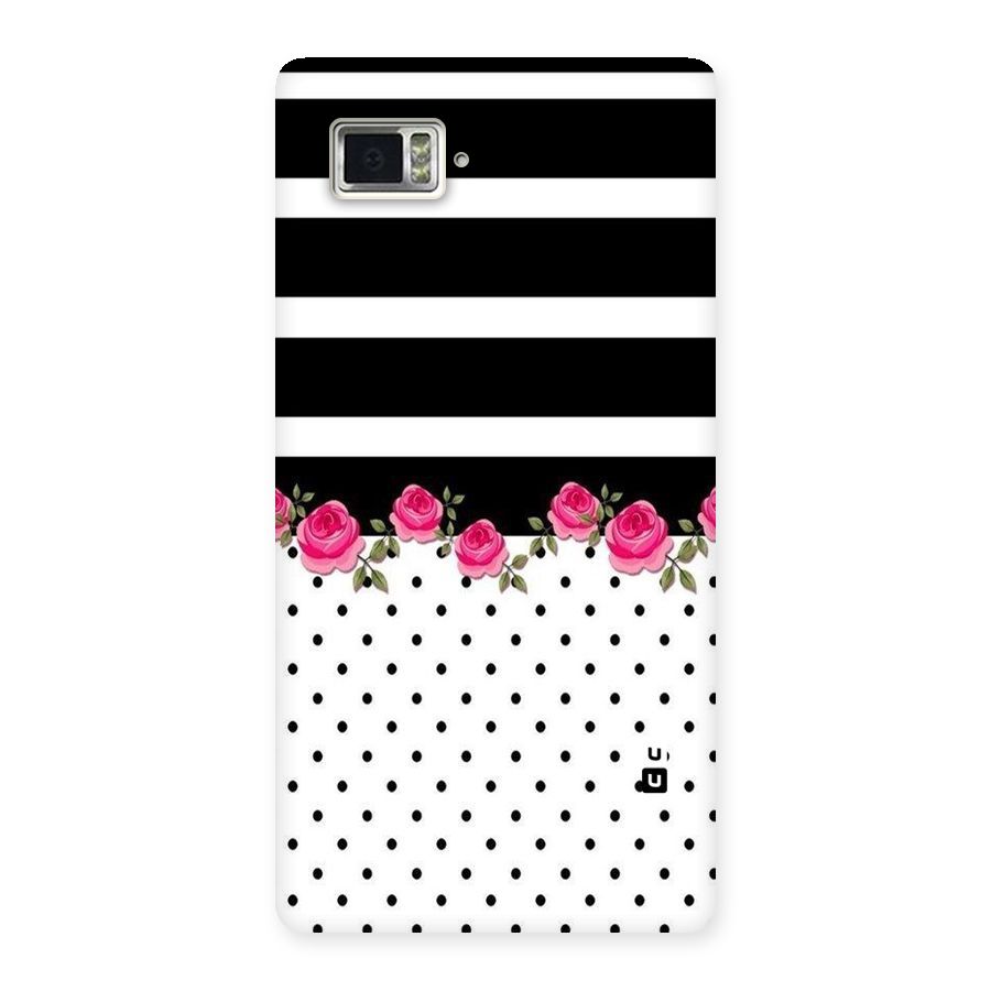 Dots Roses Stripes Back Case for Vibe Z2 Pro K920