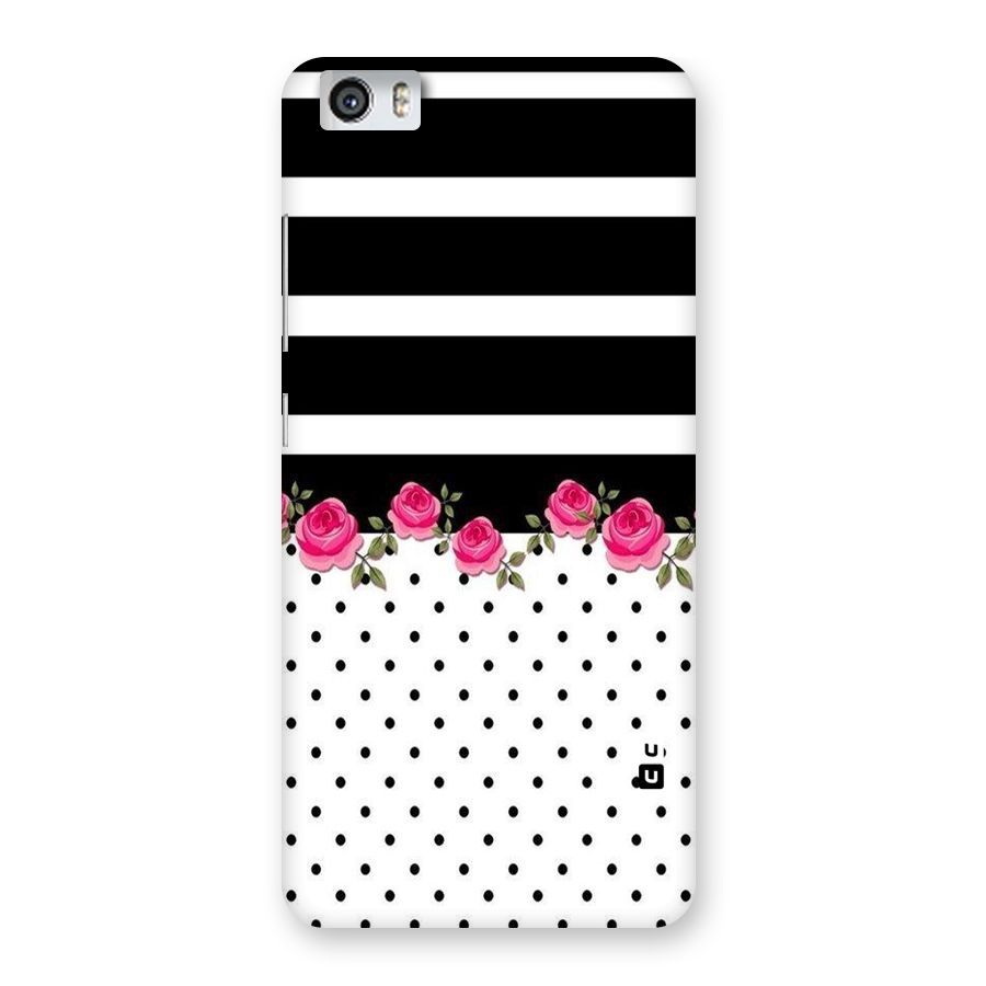 Dots Roses Stripes Back Case for Xiaomi Redmi Mi5