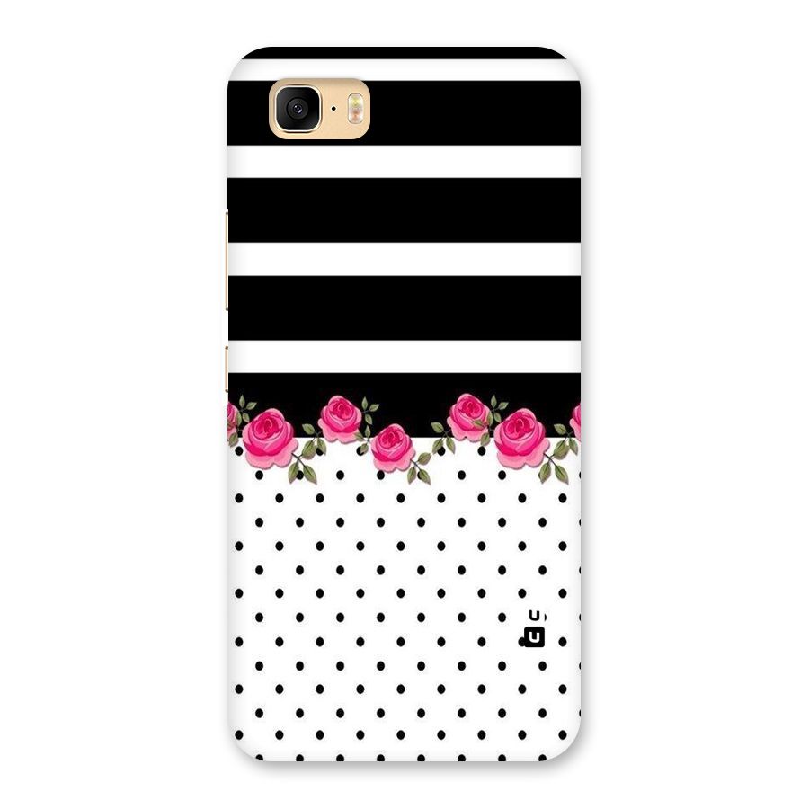 Dots Roses Stripes Back Case for Zenfone 3s Max