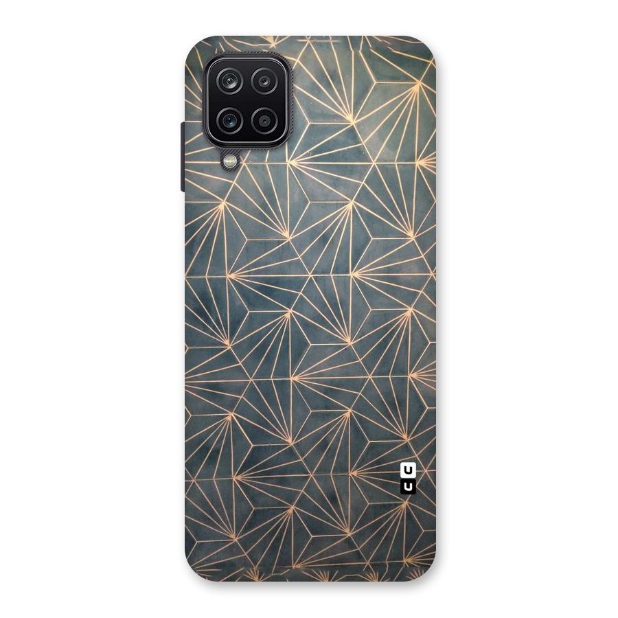Dotted Lines Pattern Back Case for Galaxy A12