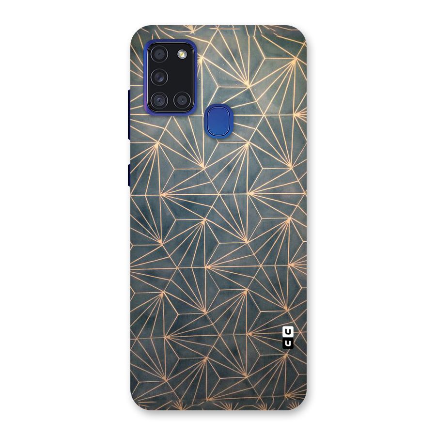 Dotted Lines Pattern Back Case for Galaxy A21s