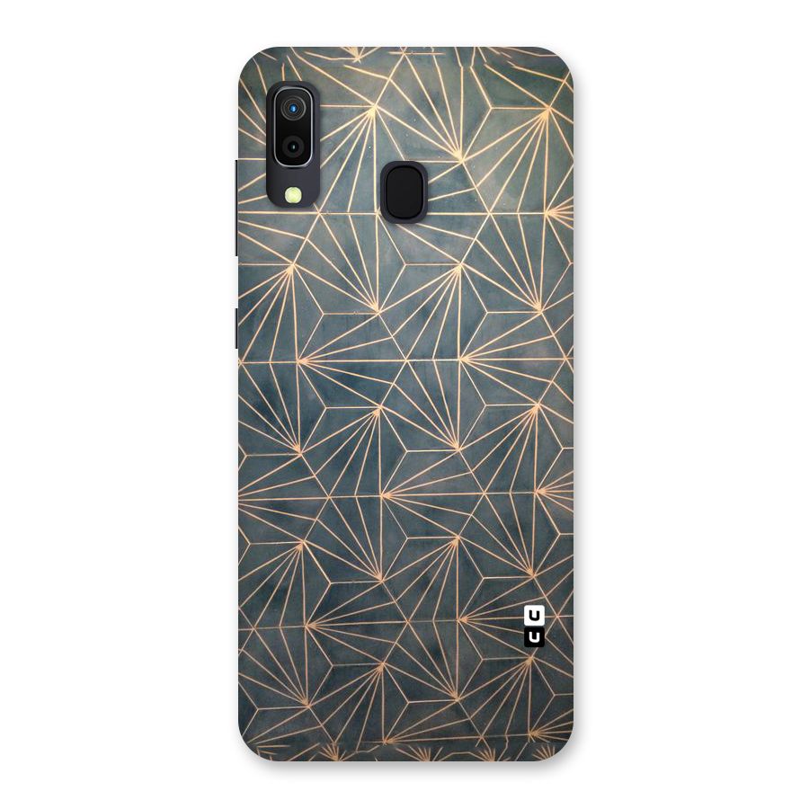 Dotted Lines Pattern Back Case for Galaxy A30