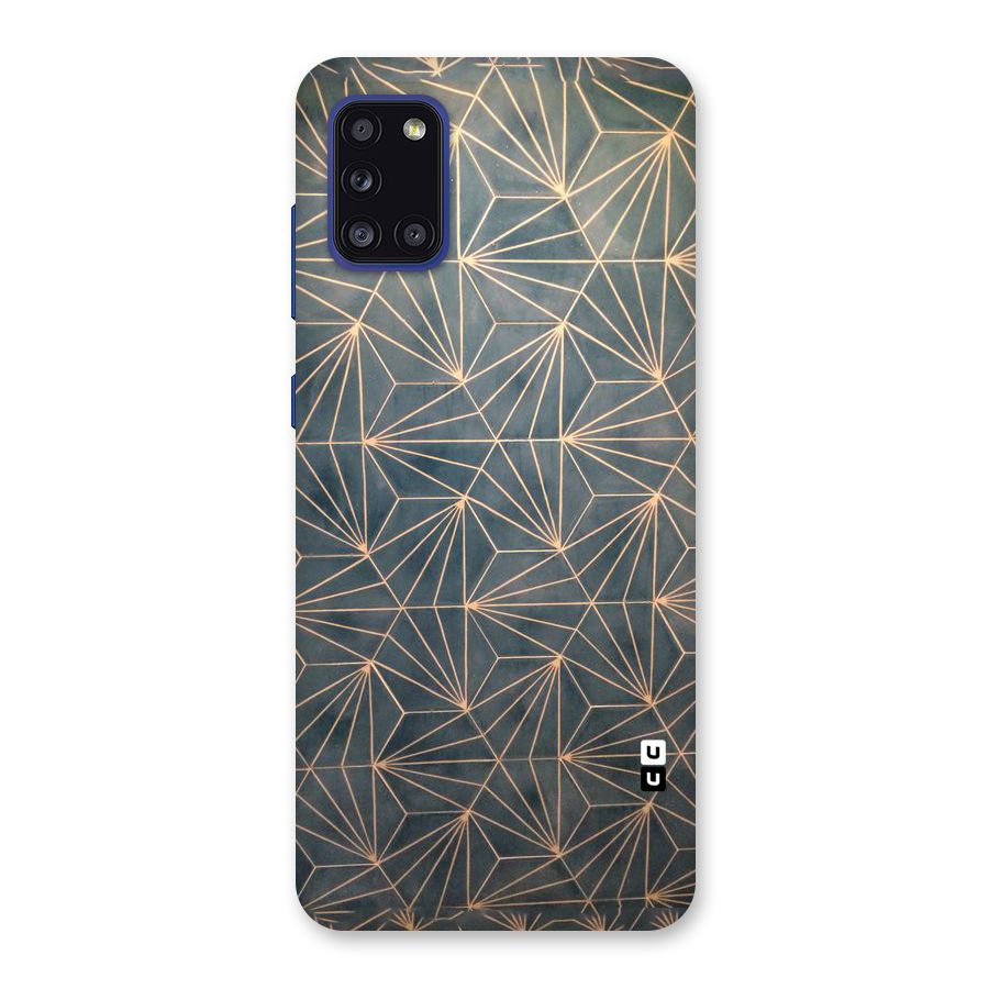 Dotted Lines Pattern Back Case for Galaxy A31