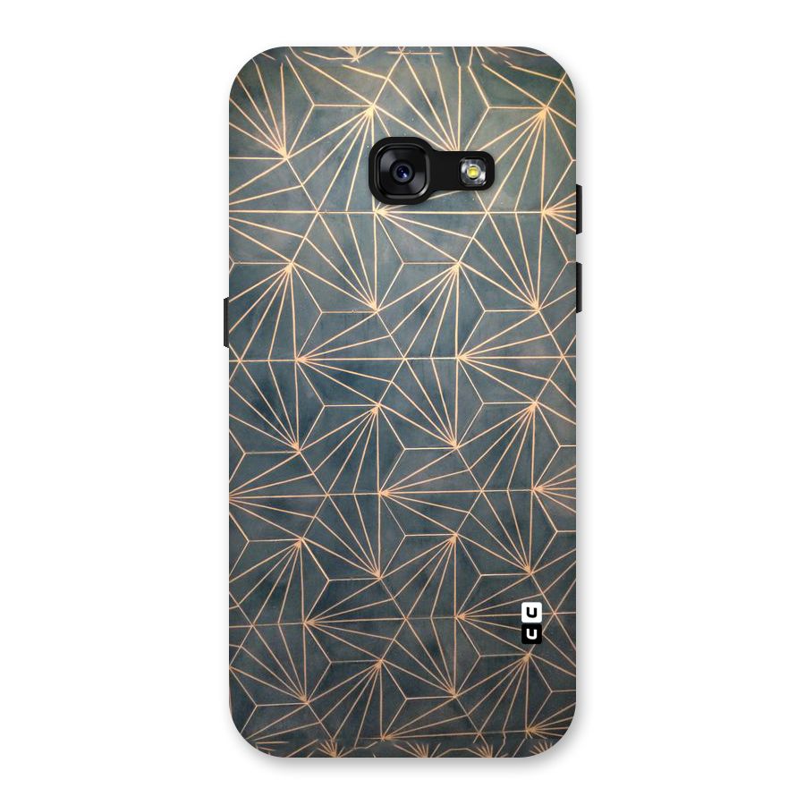 Dotted Lines Pattern Back Case for Galaxy A3 (2017)
