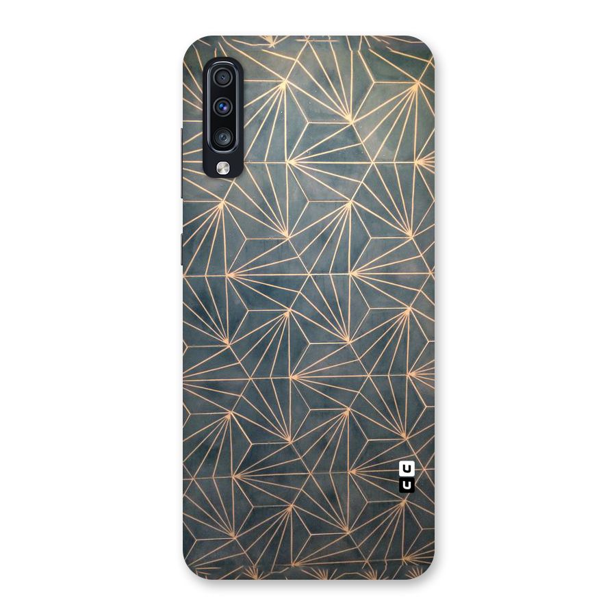 Dotted Lines Pattern Back Case for Galaxy A70